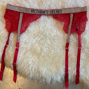 Victorias Secret garter belt vs xs/sm red